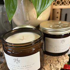 Last Light Scented Soy Candle in Amber Jar 