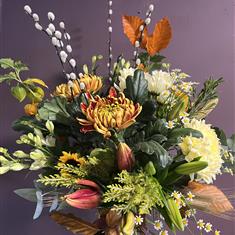 Autumn Burst Handtied Bouquet 