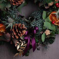 Festive Door Wreath